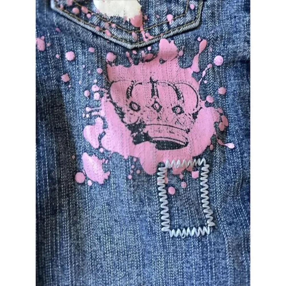 Pepe Jeans London Girls Jeans‎ Size 2T Y2K Vintage Punk Old School
